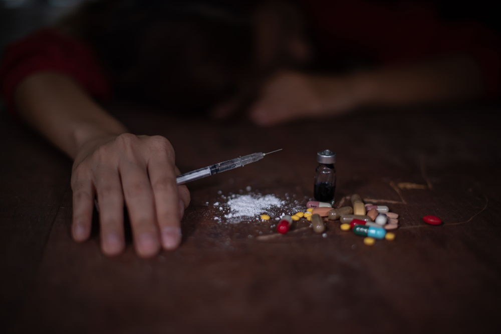 evidence of substance abuse